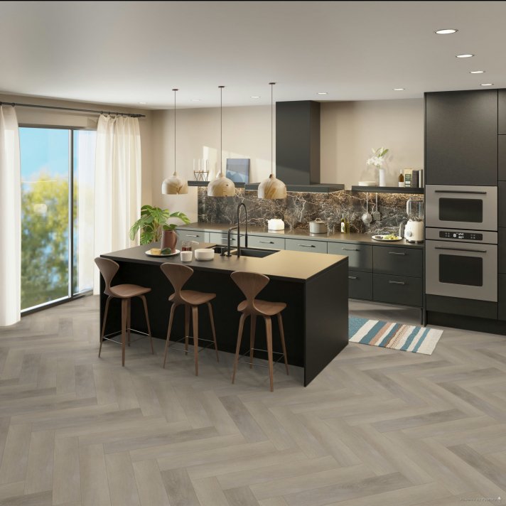Hoomline The Hamptons elmont visgraat plak pvc