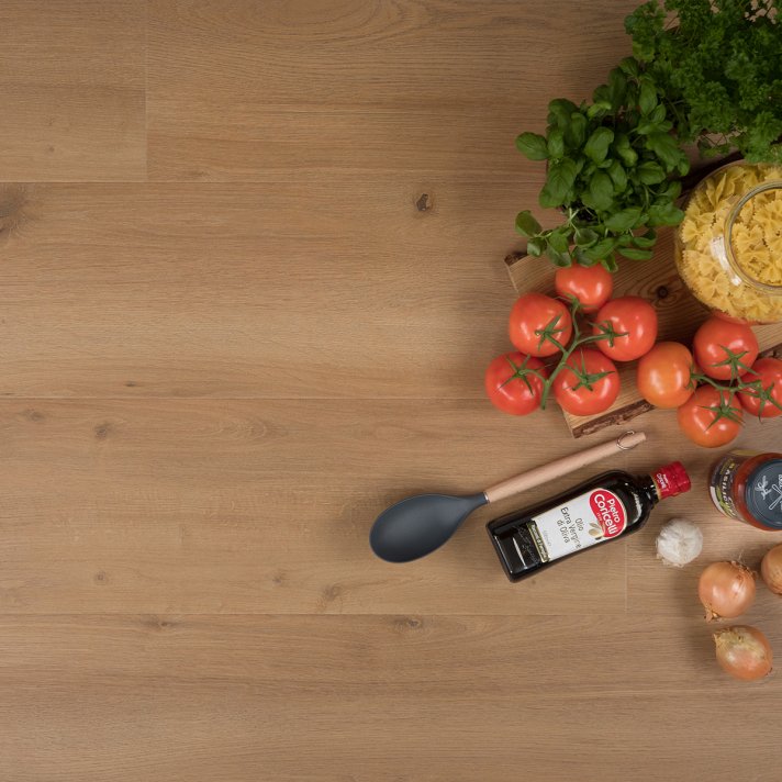 Douwes Dekker Krachtig mosterd solide brede plank laminaat
