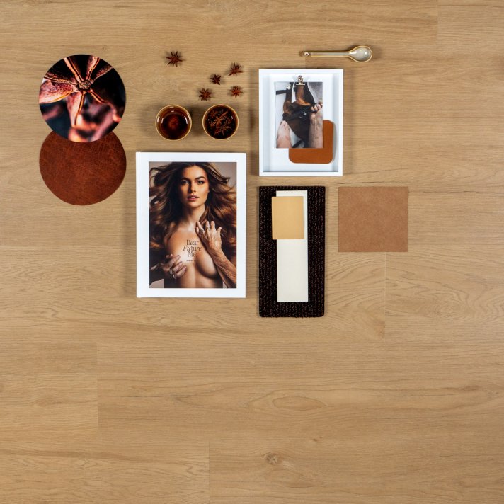 Actie klik PVC - rechte plank Zahara